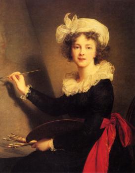 Louise Elisabeth Vigee Le Brun : Marie Louise Elisabth Self Portrait